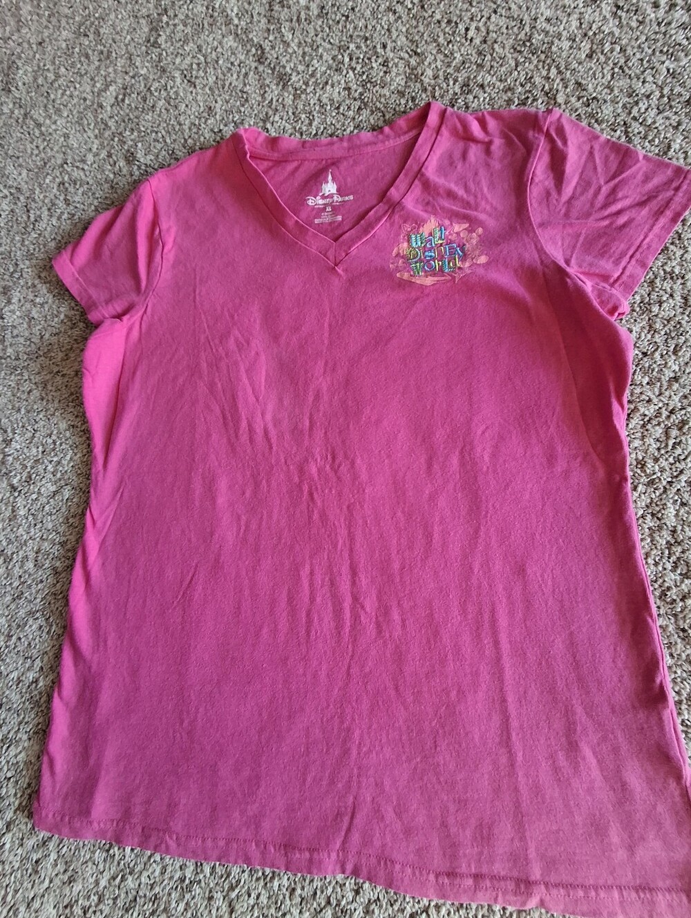 Dianey Parks Authentic Original Womens XL Short Sleeve T Shirt
